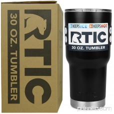 RTIC 30 oz Black Stainless Steel Tumbler 558134311
